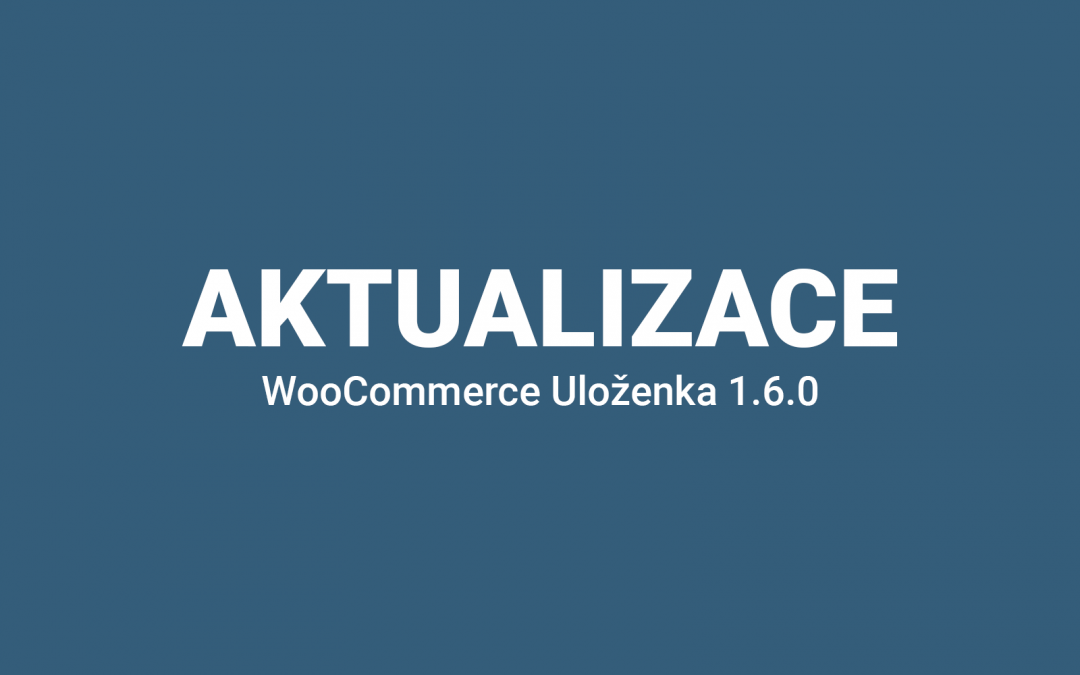 WooCommerce Uloženka 1.6.0