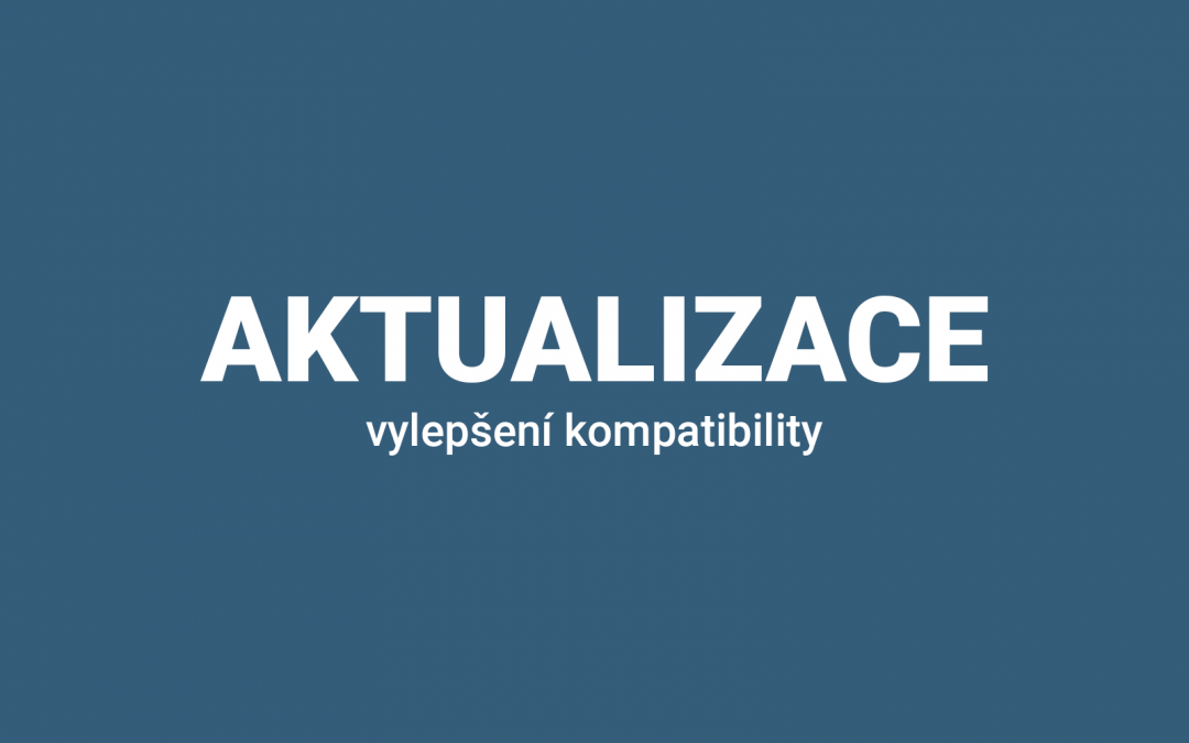 Vylepšení kompatibility u 6 pluginů