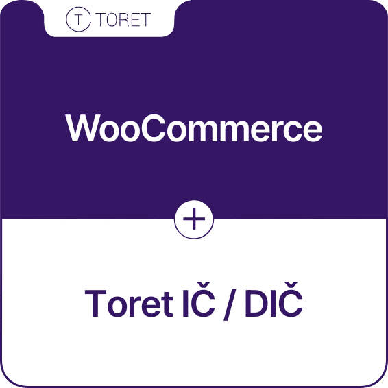Toret IČ/DIČ pro Woocommerce