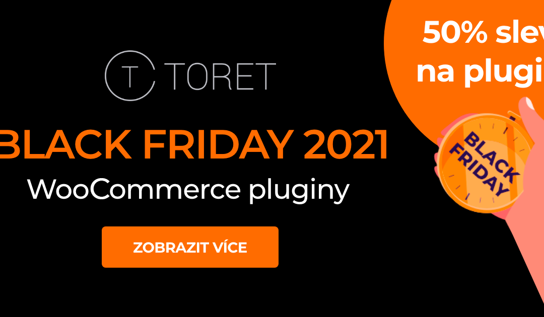 BLACK FRIDAY: 50% sleva na všechny pluginy!