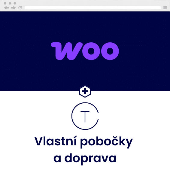 Vlastní pobočky a doprava