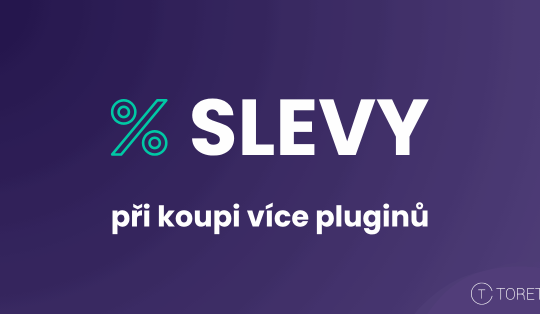 Představujeme množstevní slevy