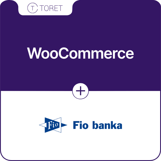 Toret Fio banka pro Woocommerce