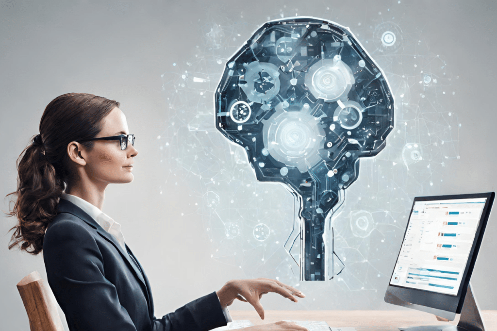 Umělá inteligence, AI generovany obrazek