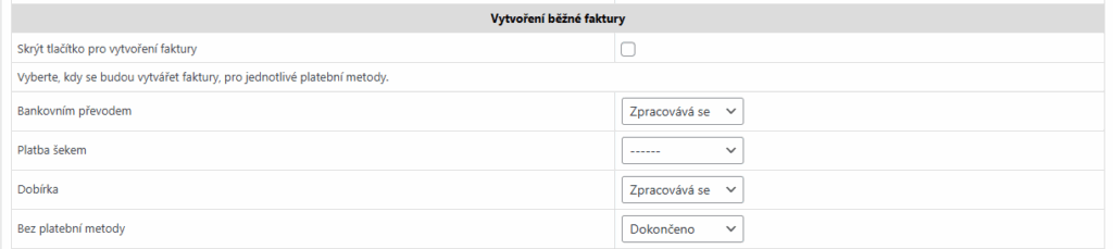 Automatické vytváření faktur s pluginem iDoklad