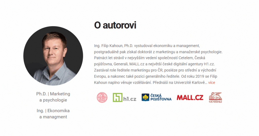 Medailonek Filipa Taneva na webu bojopozornost.cz