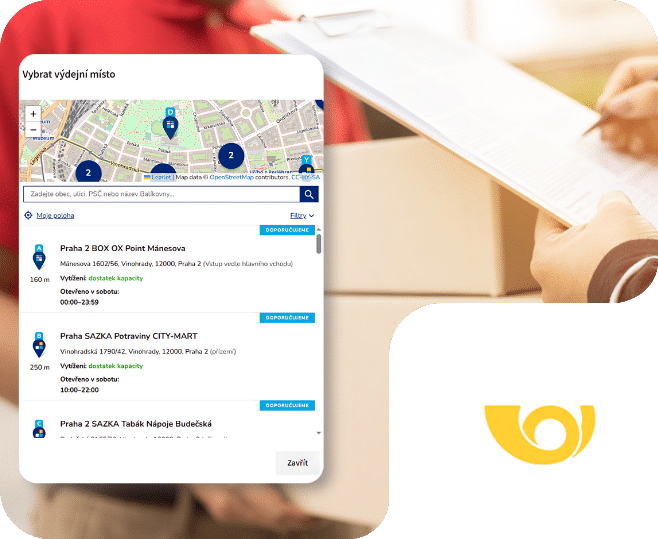 Plugin Toret Česká pošta pro WooCommerce