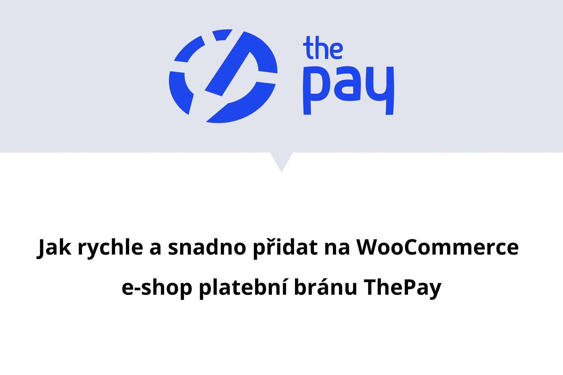 Jak rychle a snadno přidat platební bránu ThePay do WooCommerce e-shopu?