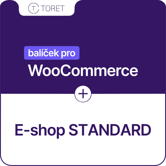 E-shop STANDARD - balíček pro WooCommerce