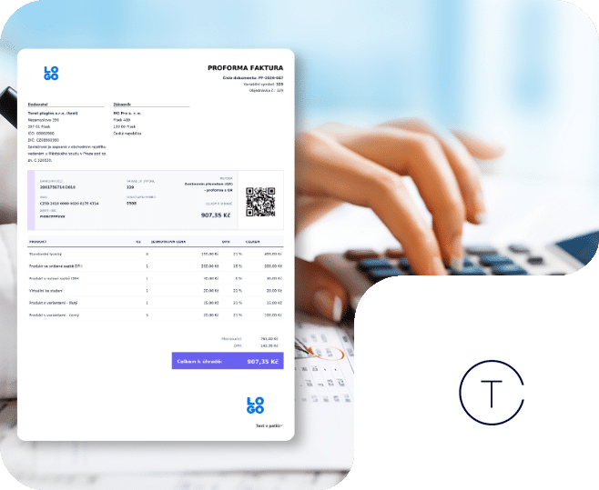 Toret faktura pro WooCommerce