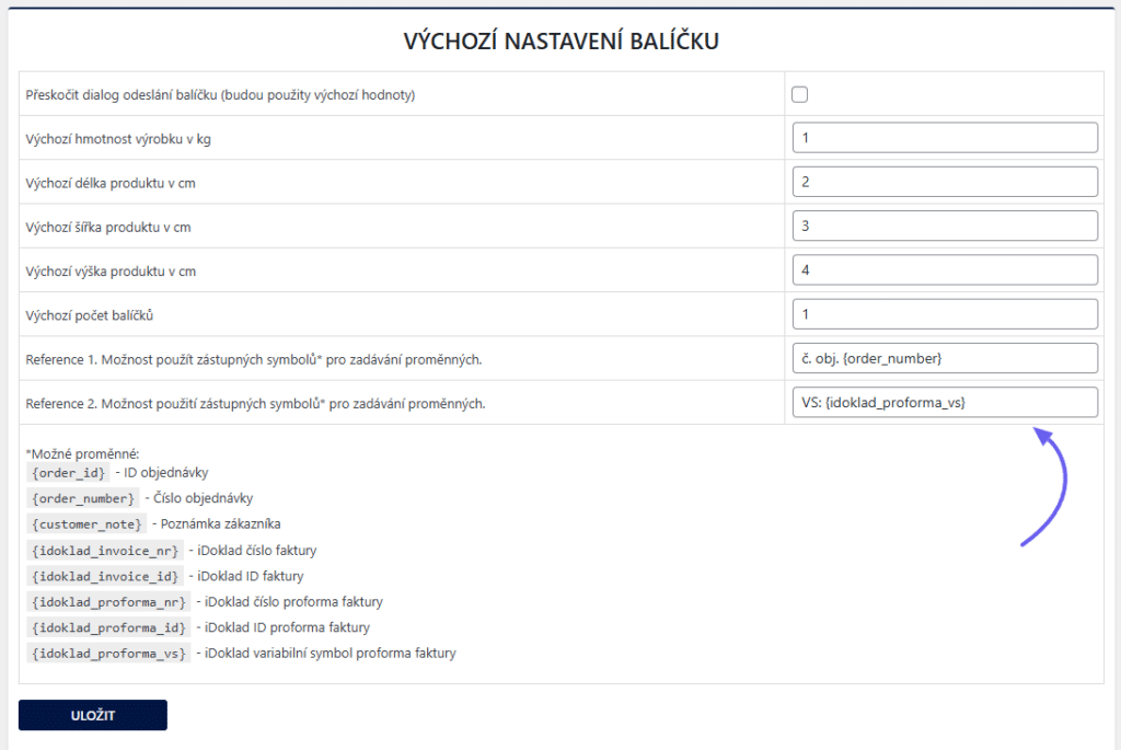 Plugin One by Allegro - reference balíčku