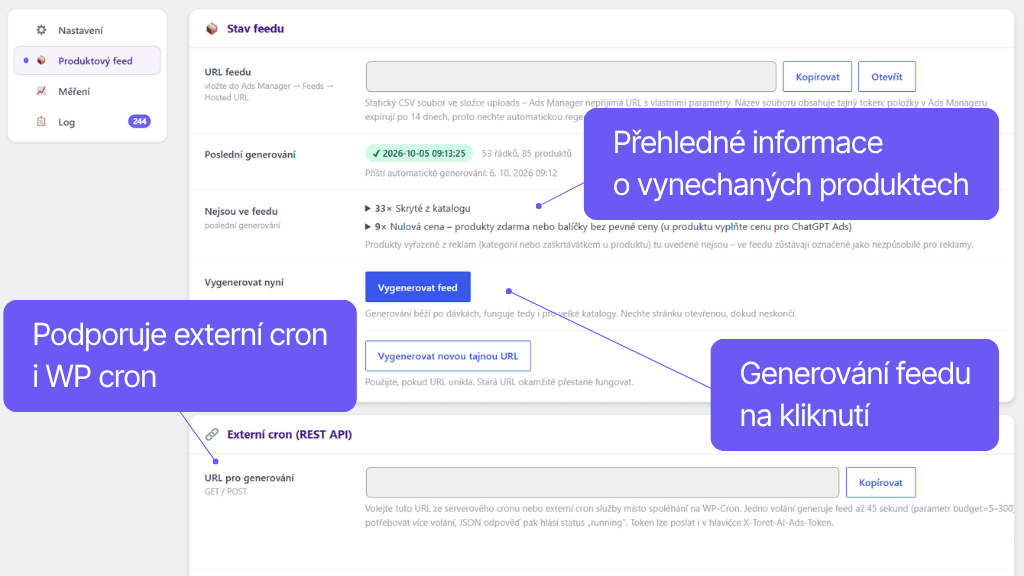 Toret Ads for AI - generování produktového feedu pro Open AI Ads